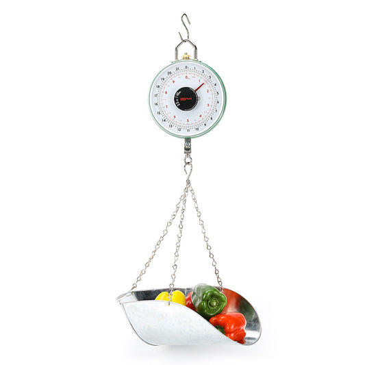TADA 22lb/10kg Double-Sided Dial Mechanical Hanging Scale