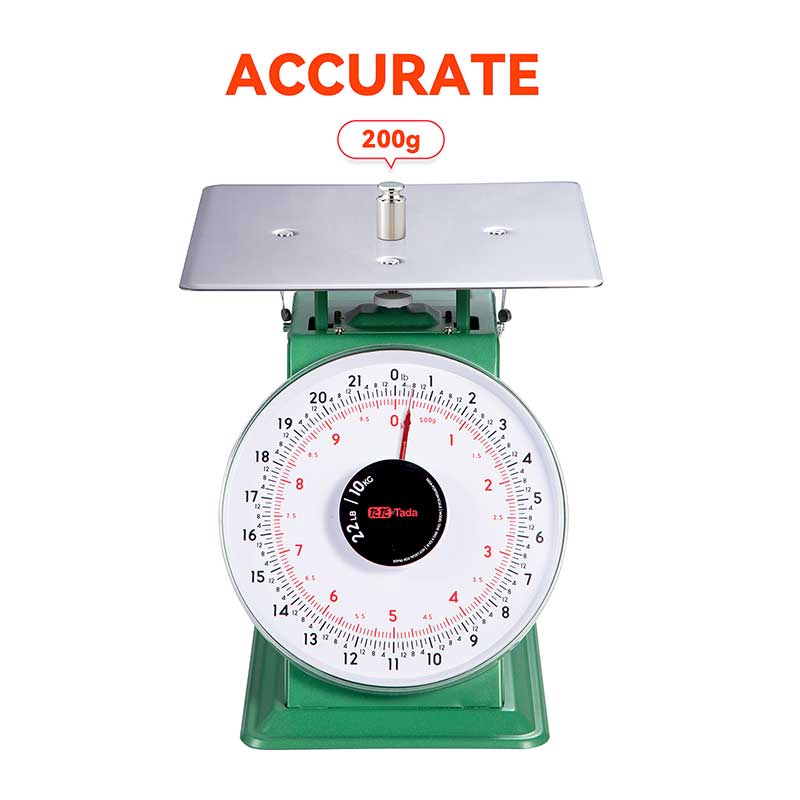 TADA 22lb/10kg Mechanical Kitchen and Food Scale