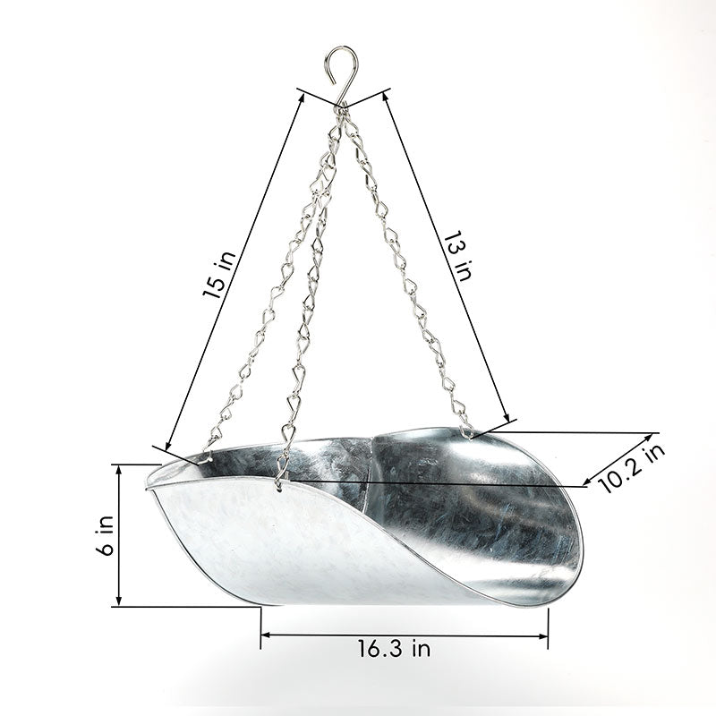 TADA 22 lbs Load Capacity Scale Scoop/Chain Perfect for Farm, Fishing, and Outdoor Use