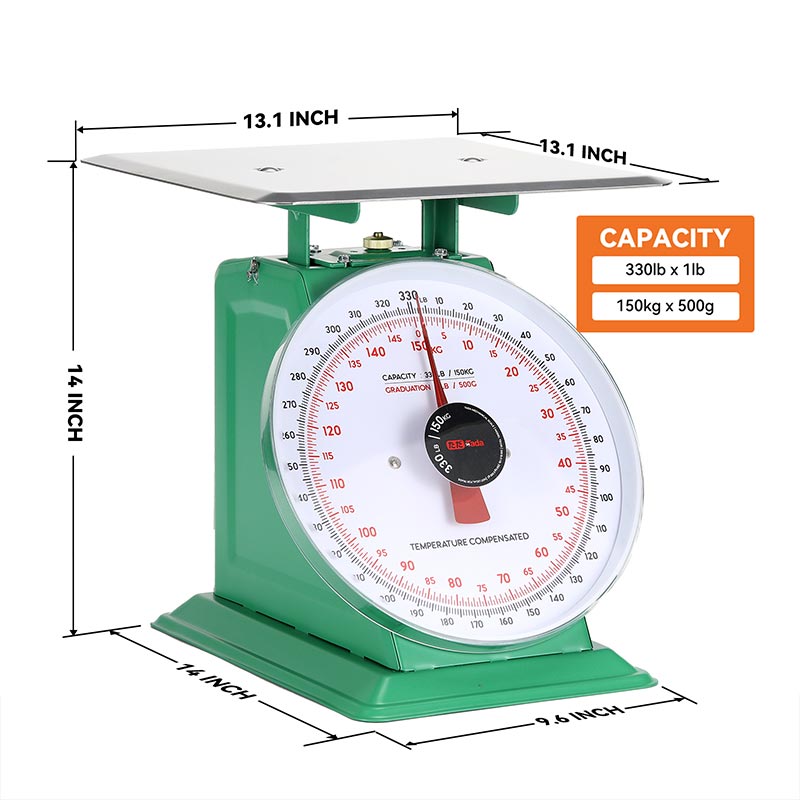 TADA 330lb/150kg Heavy Duty Mechanical Scale