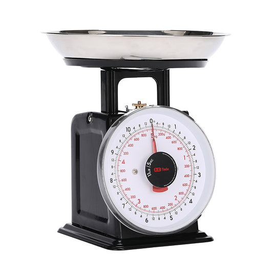 TADA 11lb Analog Kitchen Mechanical Food Scale Weighing Dial Scale with Bowl