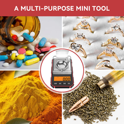 TADA Digital Milligram Scale 100g/0.001g Pocket Mg Scale