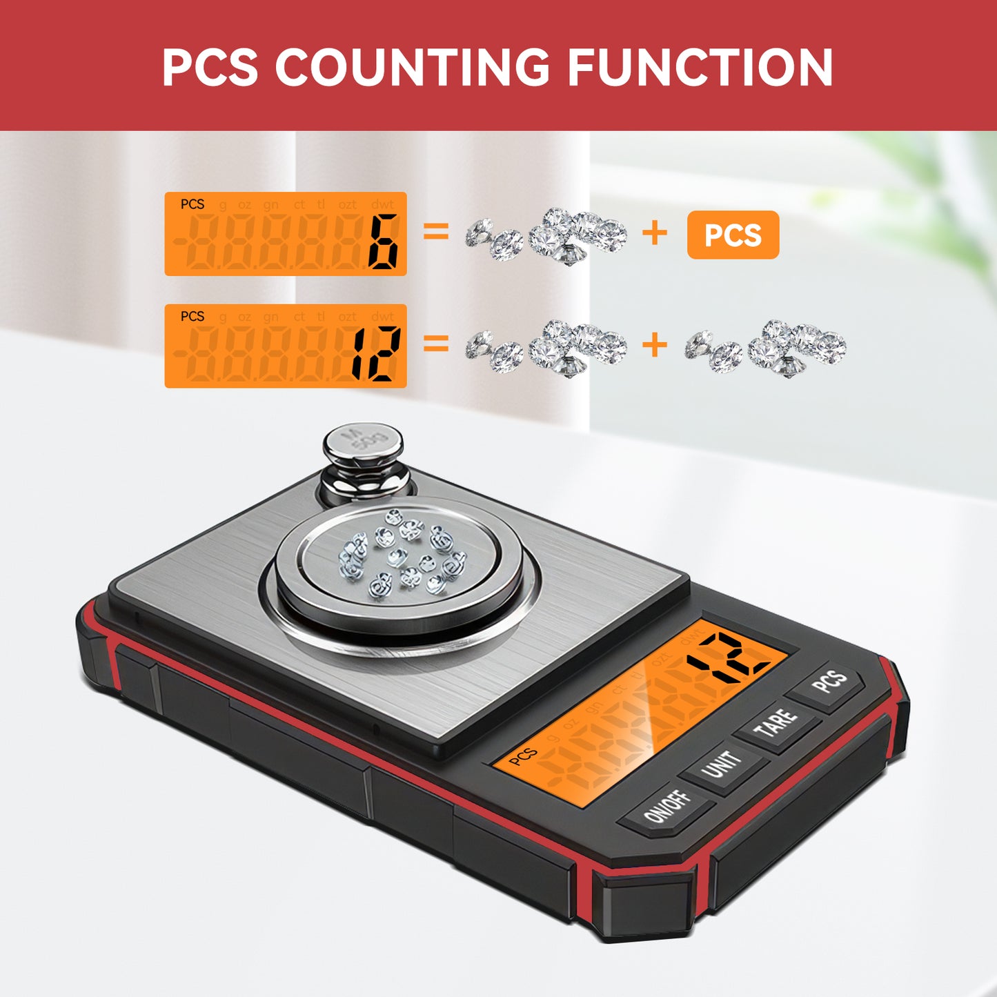 TADA Digital Milligram Scale 100g/0.001g Pocket Mg Scale