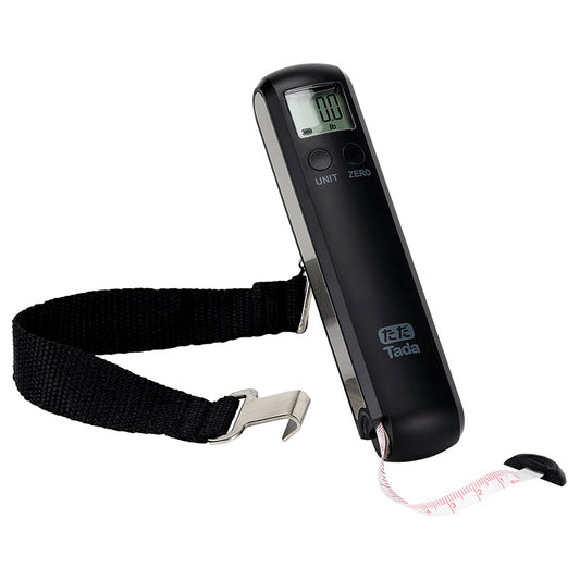 TADA 110lb Luggage Scale Battery Free Built in Measuring Tape